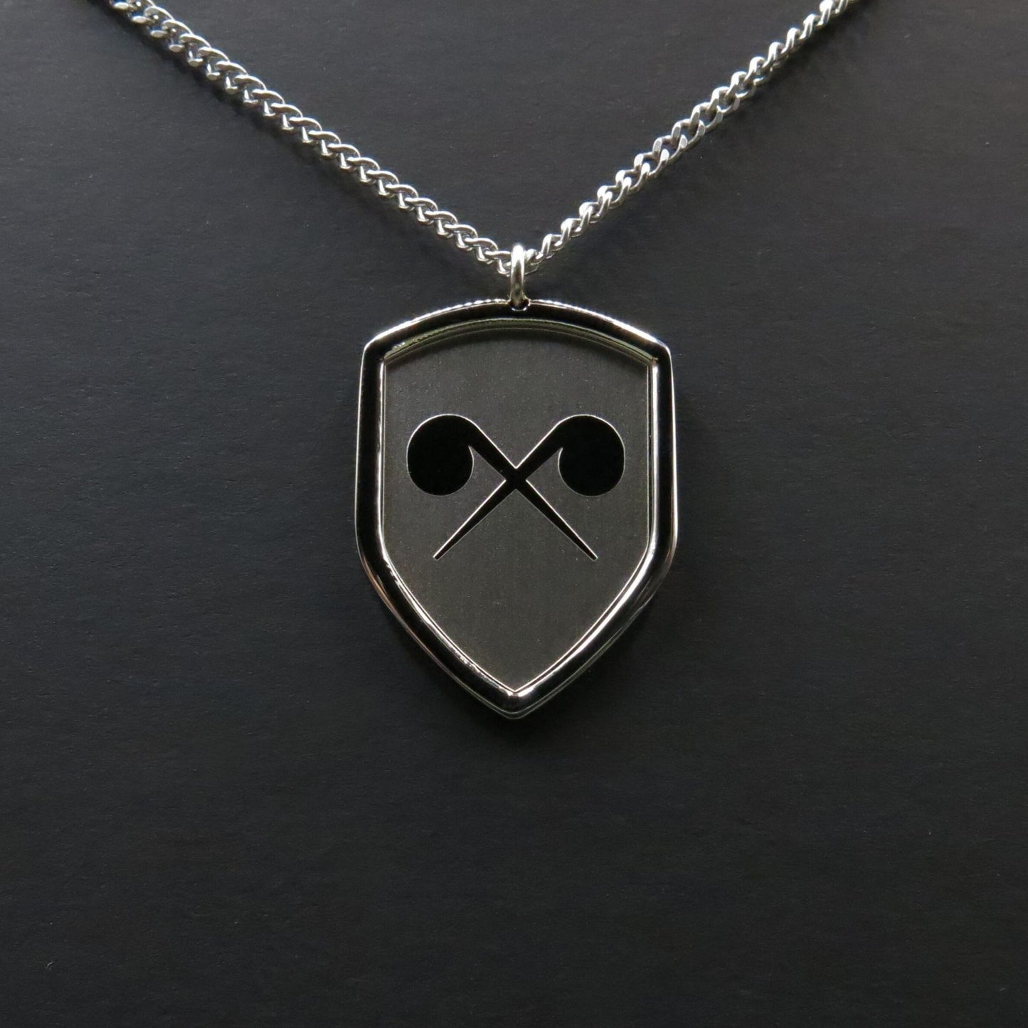 Troupes de défence NBC - pendentif et chaîne