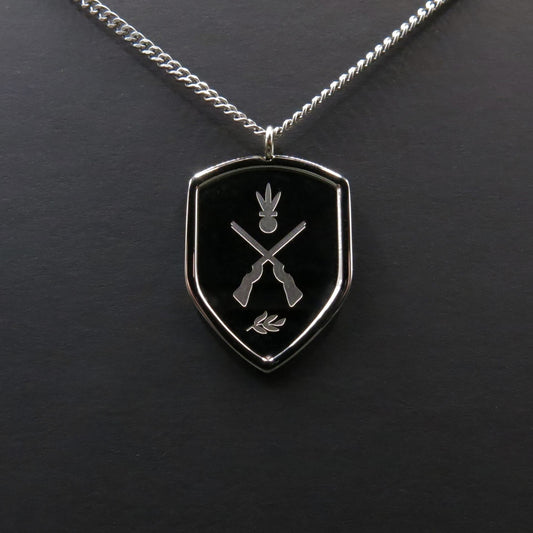 Infanterie - pendentif et chaîne