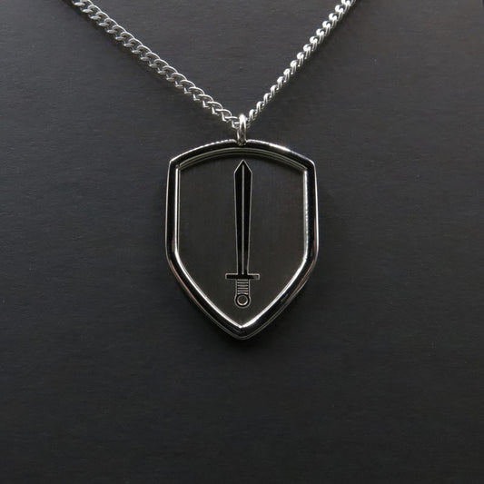 Police Militaire - pendentif et chaîne